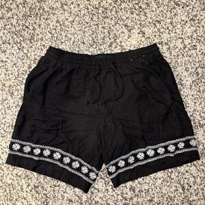 Abercrombie & Fitch Black Shorts